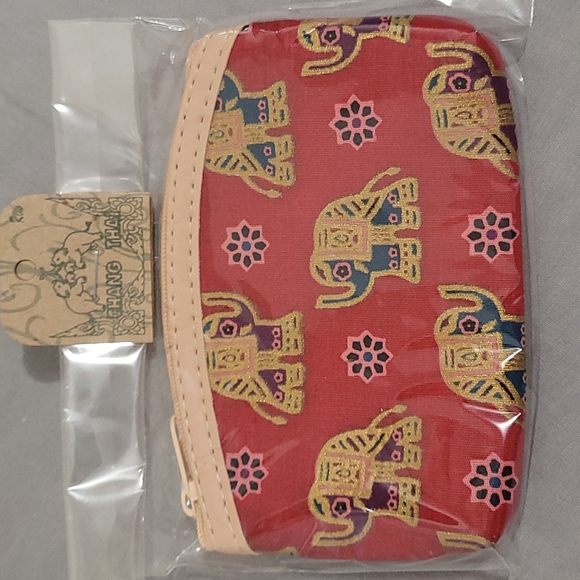 💗🇹🇭 NWOT Thai elephant coin purse - Picture 2 of 2